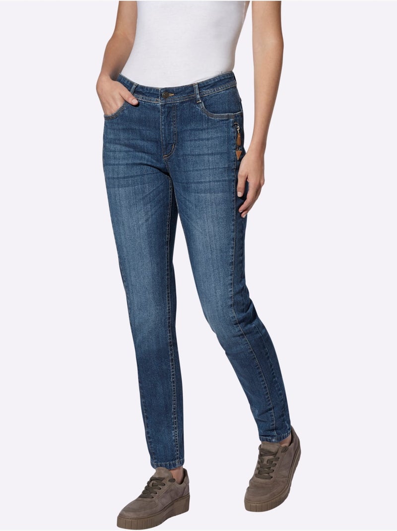 Jean qualité coton - taille standard - witt Bleu jean - Kiabi