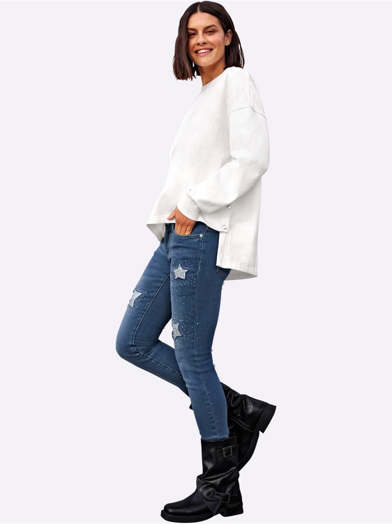 Jean Qualité Coton - Taille Standard - Witt Bleu jean - Kiabi