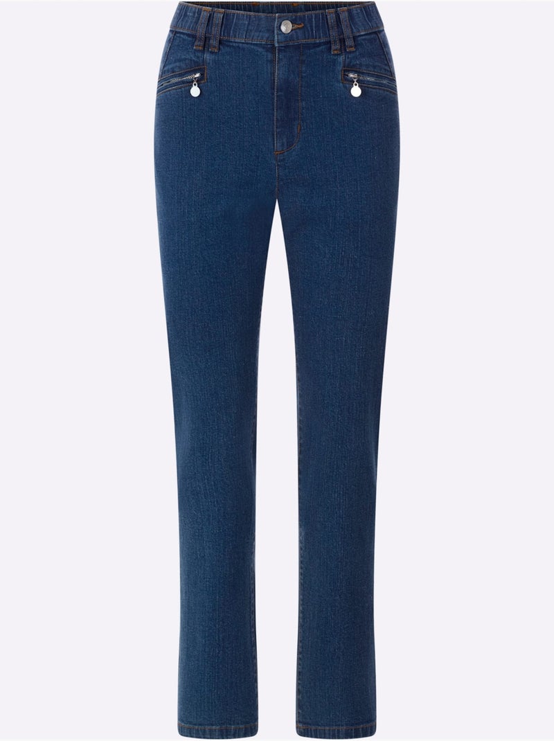 Jean Qualité Coton - Taille Standard - Witt Bleu jean - Kiabi
