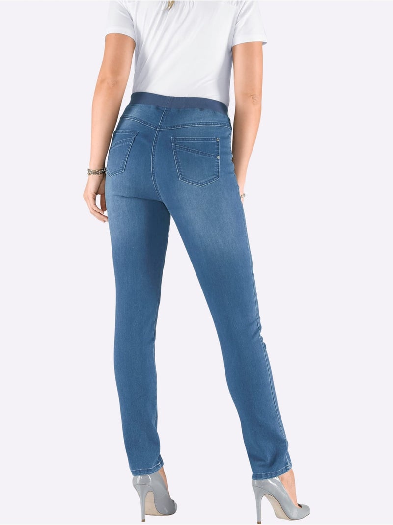 Jean Qualité Coton - Taille Standard - Witt Bleu - Kiabi