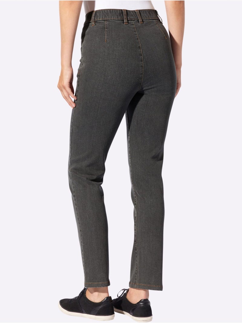 Jean Qualité Coton - Taille Standard - Witt Gris - Kiabi