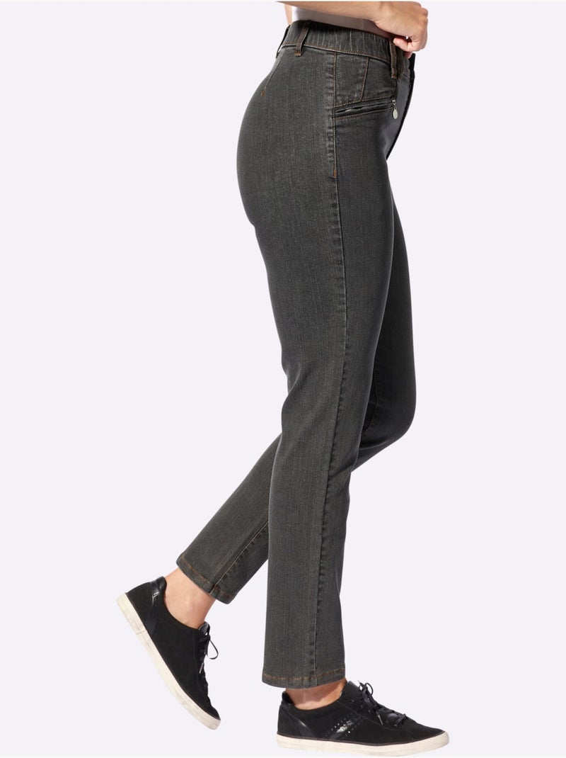 Jean Qualité Coton - Taille Standard - Witt Gris - Kiabi