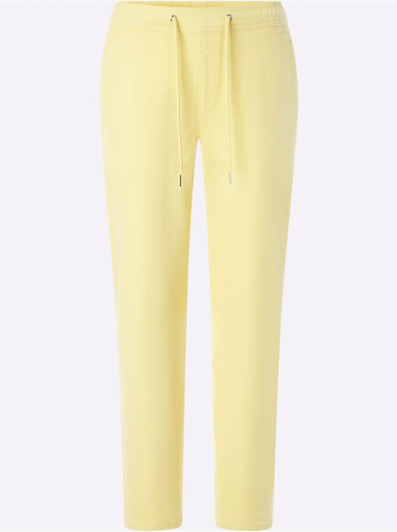 Jean Qualité Coton - Taille Standard - Witt Jaune citron - Kiabi