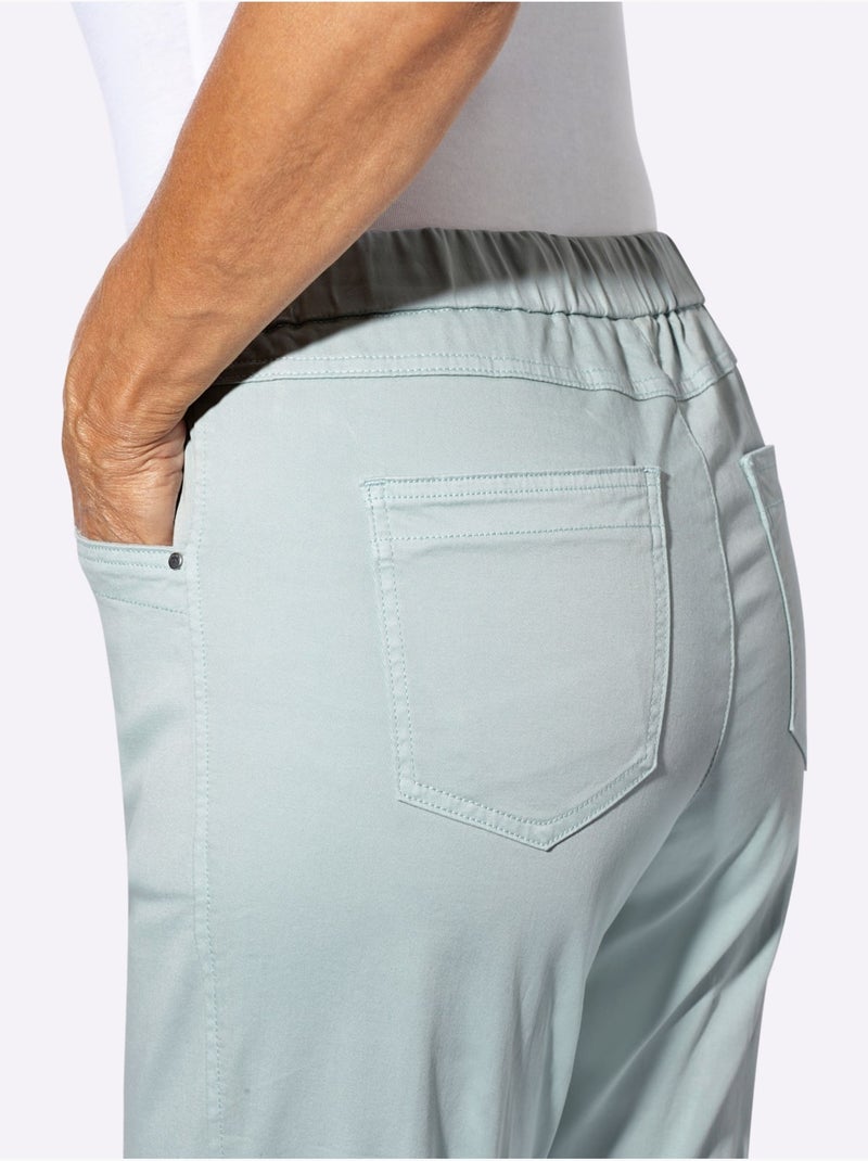 Jean Qualité Coton - Taille Standard - Witt Menthe - Kiabi