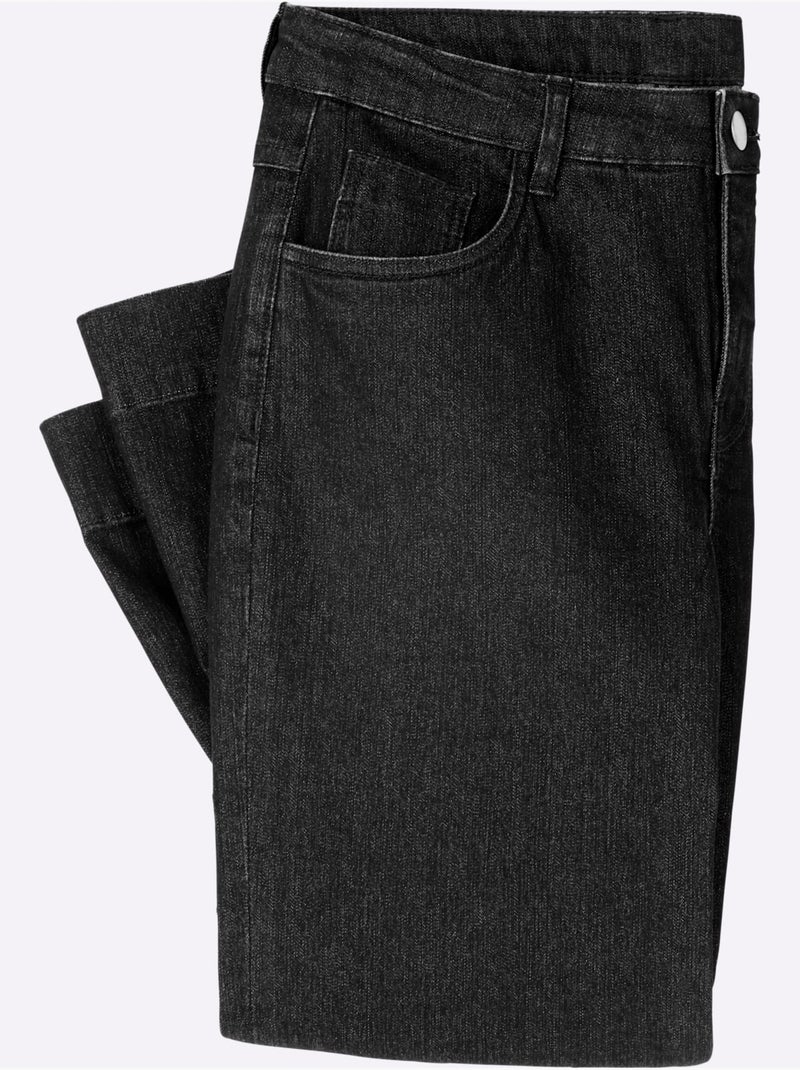 Jean Qualité Coton - Taille Standard - Witt Noir - Kiabi