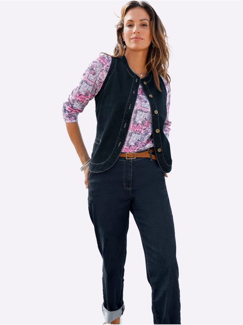 Jean Qualité Coton Doux Sur La Peau - Taille Courte - Witt - Kiabi Jean Qualité Coton Doux Sur La Peau - Taille Courte - Witt - Kiabi