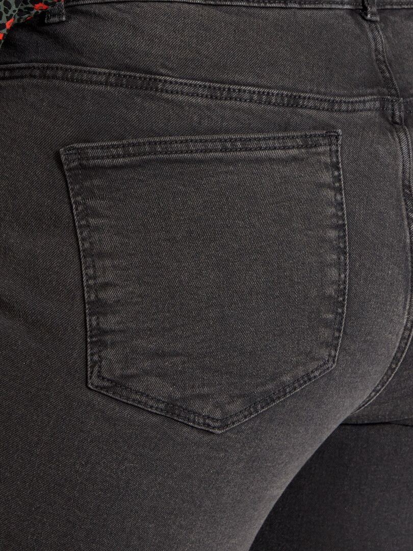 Jean regular - 46/32L Noir - Kiabi