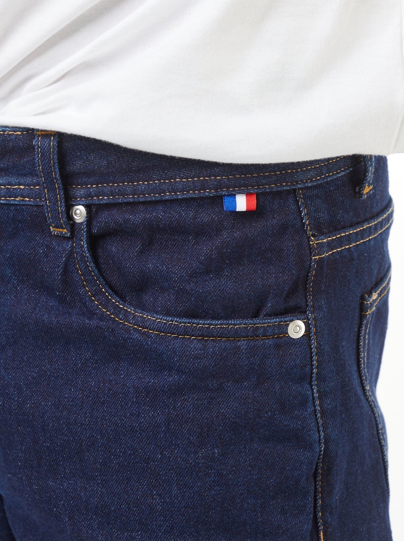 Jean regular - Fabriqué en France Bleu - Kiabi