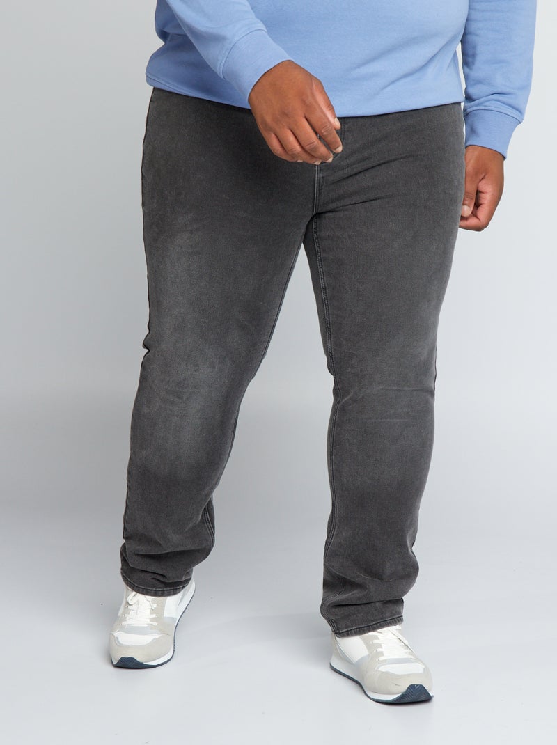 Jean regular - L32 Gris - Kiabi