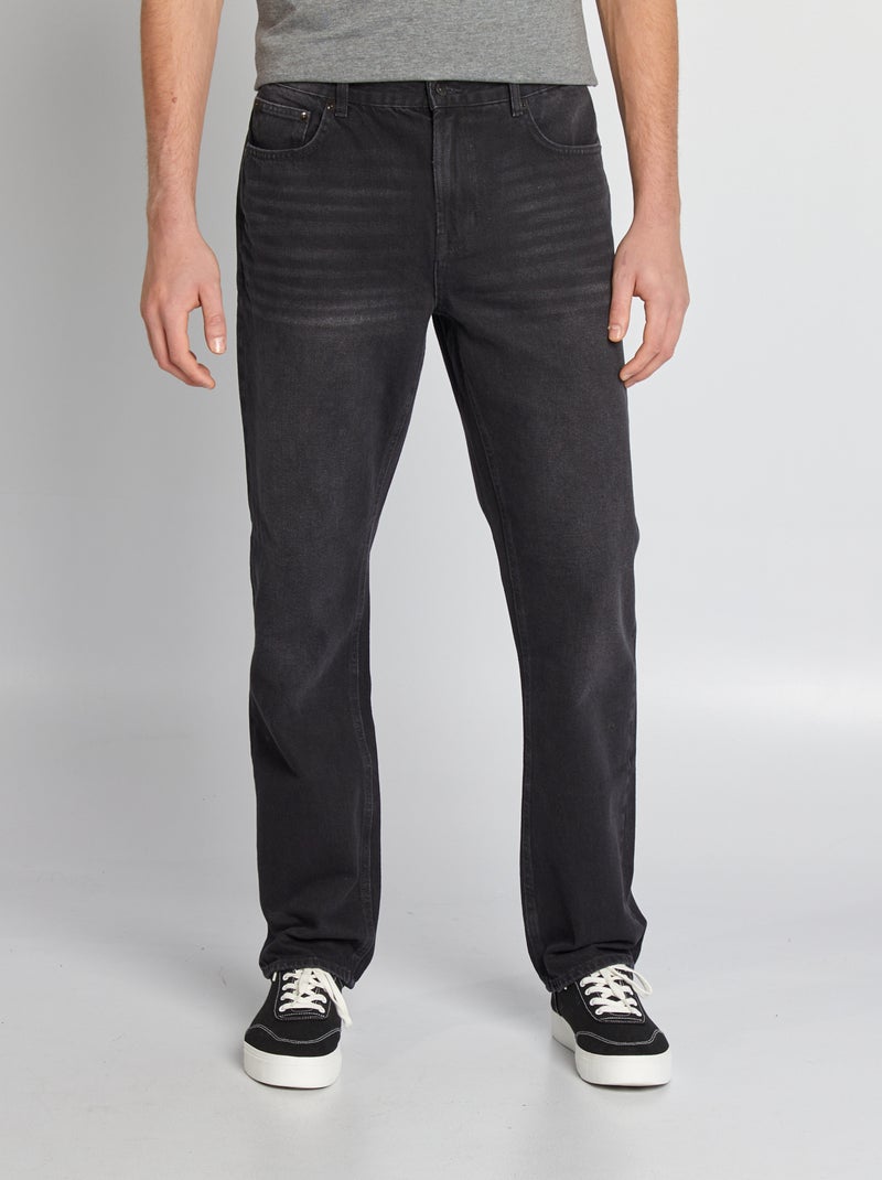 Jean regular - L36 Noir - Kiabi