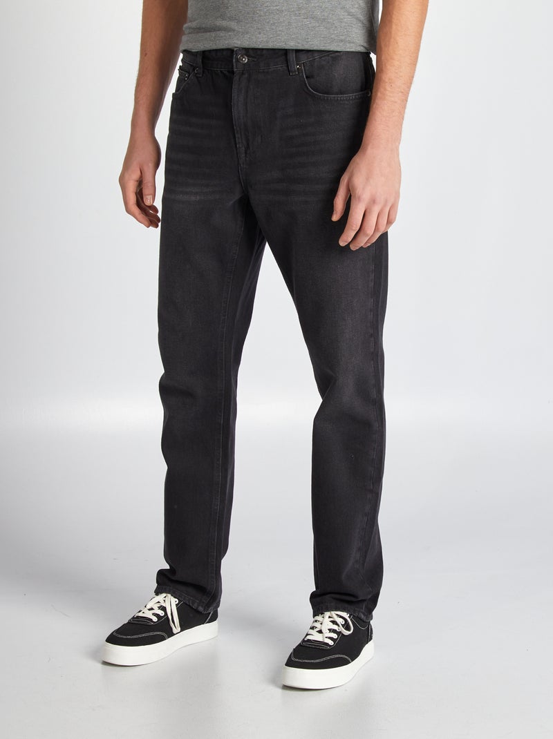 Jean regular - L36 Noir - Kiabi