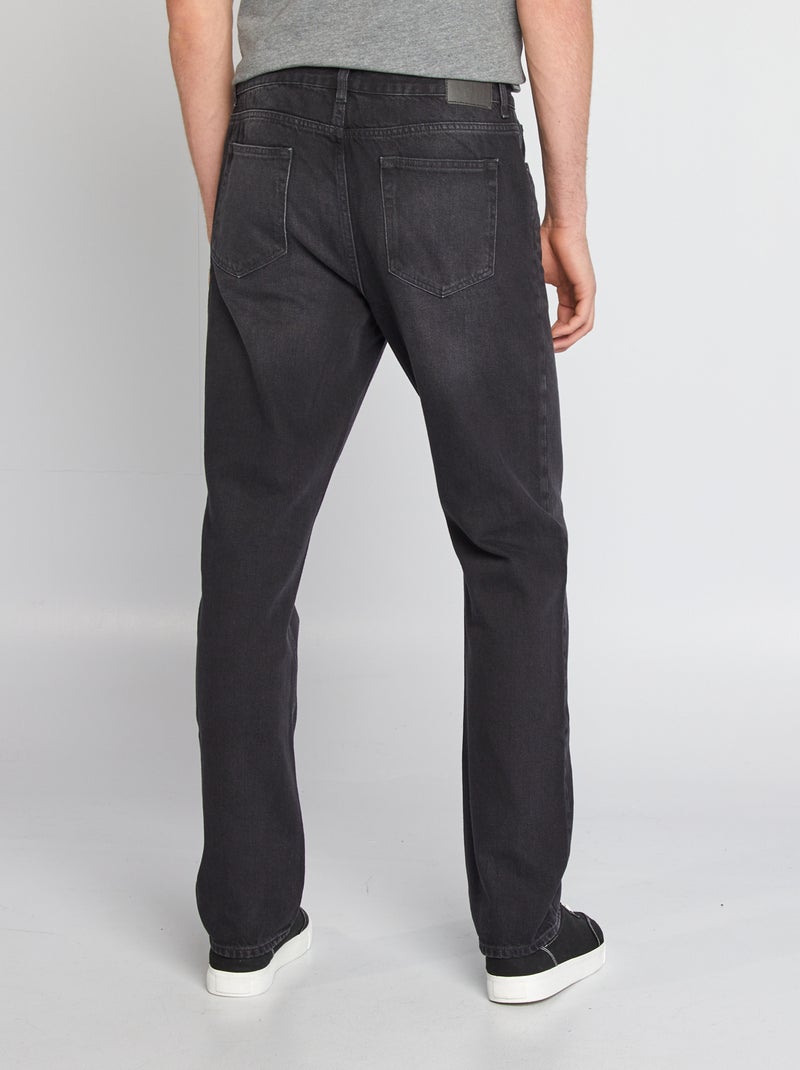 Jean regular - L36 Noir - Kiabi