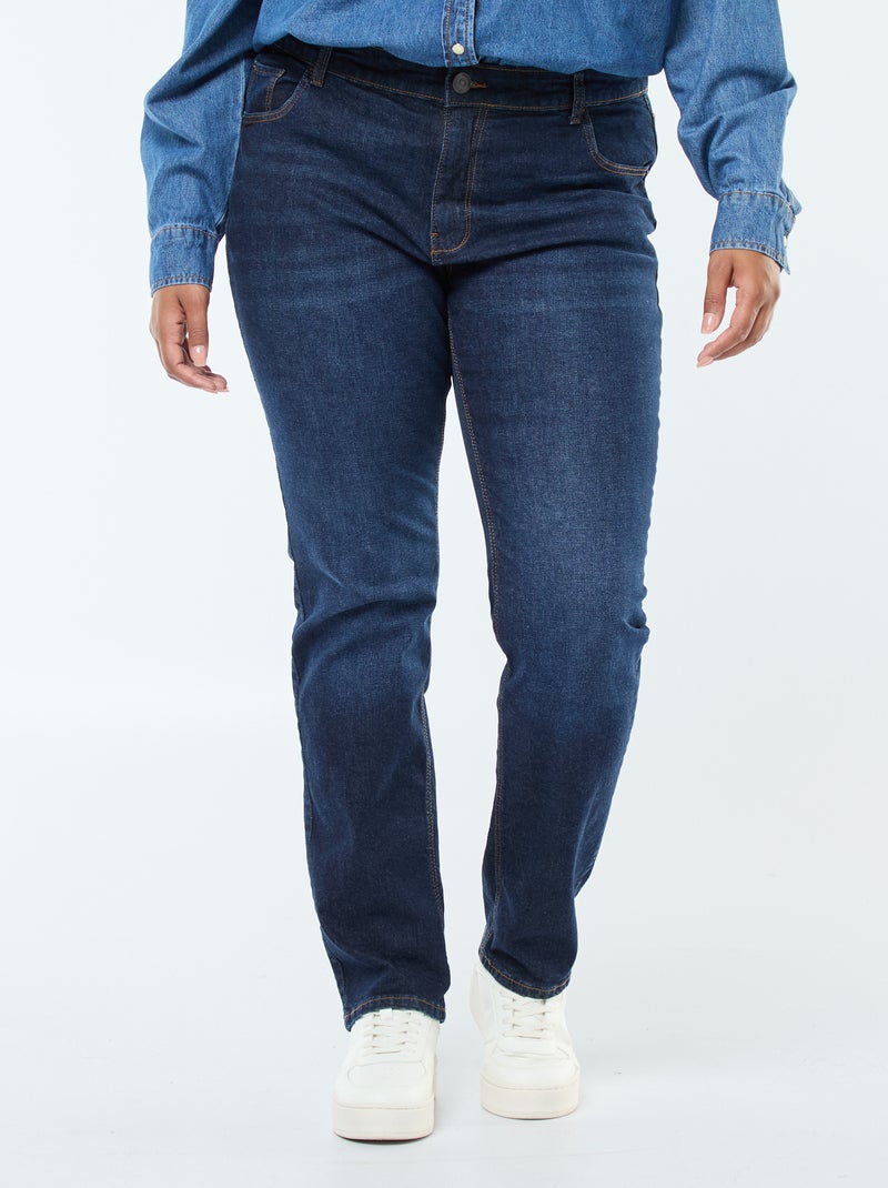 Jean regular 5 poches L30 Brut - Kiabi