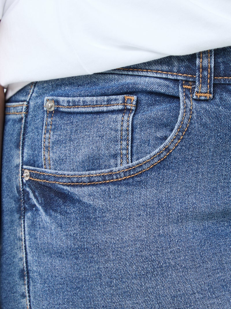 Jean regular 5 poches L30 Stone - Kiabi