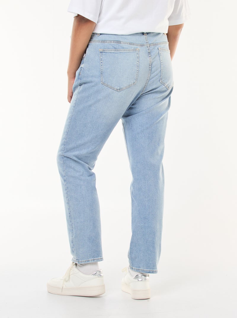 Jean regular poches L30 Triple stone Grandes tailles Femme