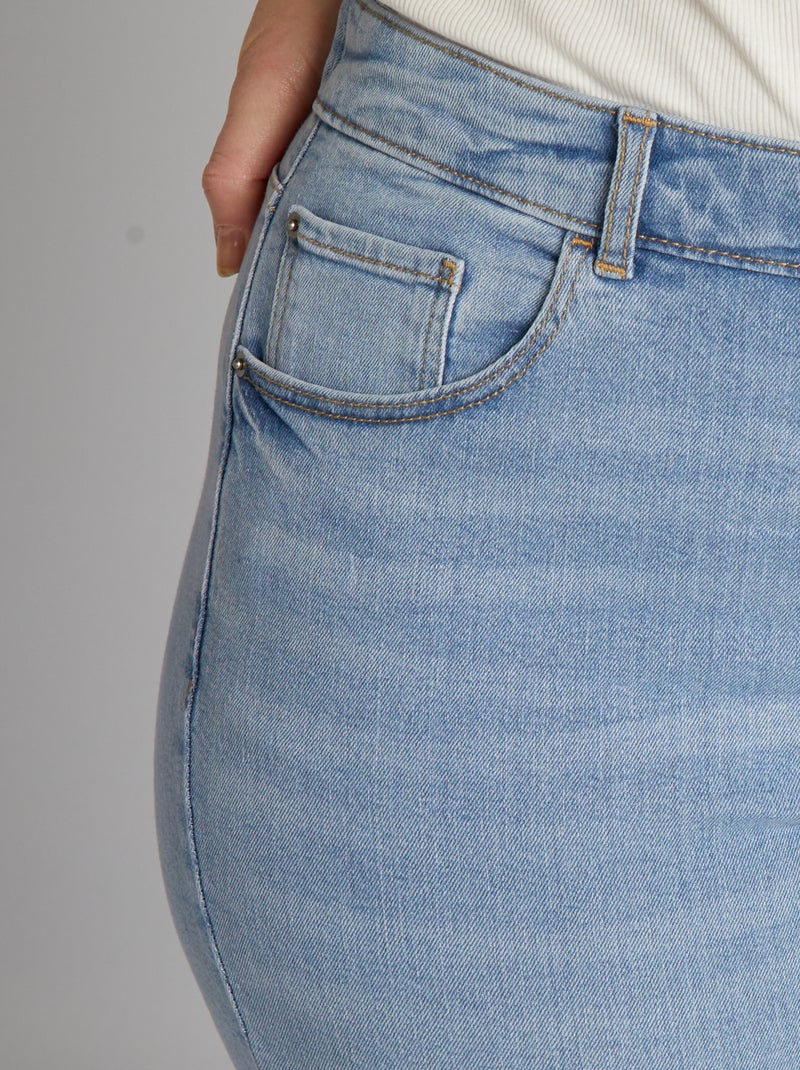 Jean regular 5 poches L30 Triple stone - Kiabi