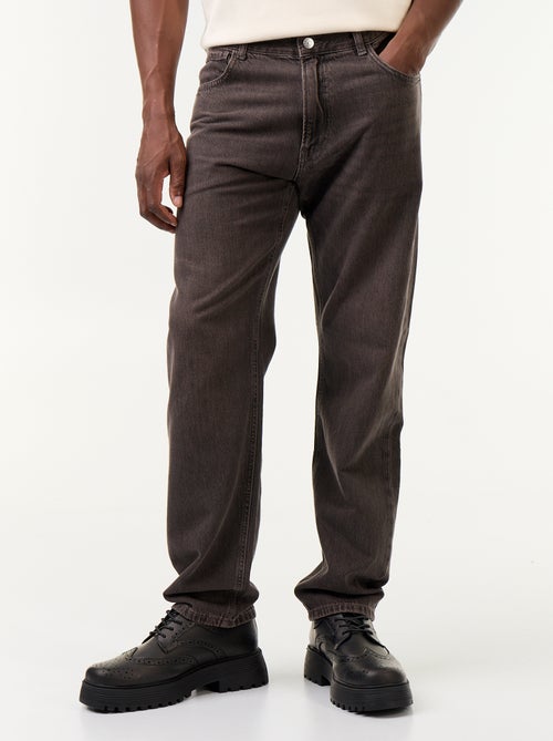 Jean regular 5 poches - Kiabi
