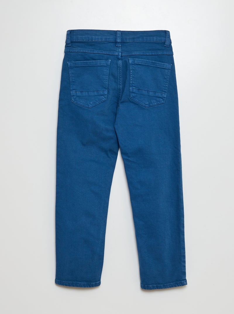 Jean regular coupe droite bleu foncé - Kiabi