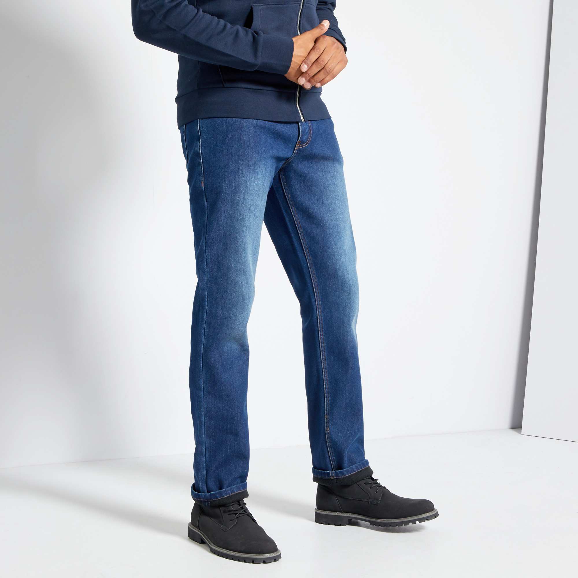 jean doublé polaire