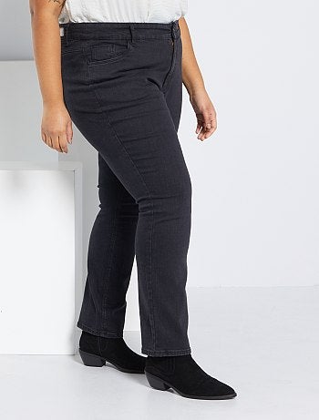 Jean regular en denim stretch longueur 75 cm - Kiabi