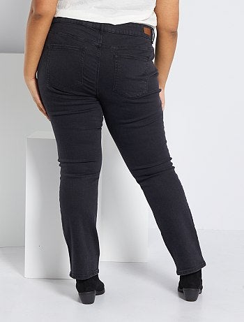 Jean regular en denim stretch longueur 75 cm - Kiabi