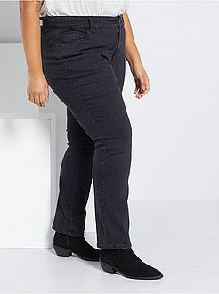 Jean regular en denim stretch longueur 75 cm - Kiabi