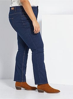 Jean regular en denim stretch longueur 75 cm - Kiabi
