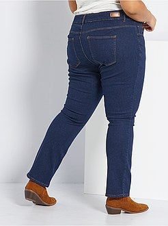 Jean regular en denim stretch longueur 75 cm - Kiabi