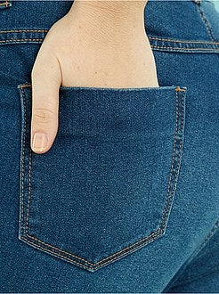 Jean regular en denim stretch longueur 75 cm - Kiabi
