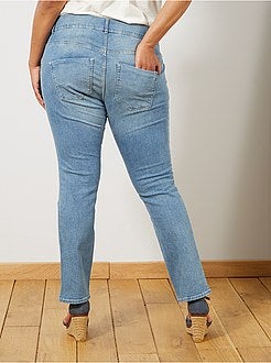 Jean regular en denim stretch longueur 75 cm - Kiabi