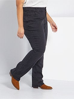 Jean regular en denim stretch longueur 82 cm - Kiabi