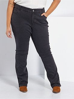 Jean regular en denim stretch longueur 82 cm - Kiabi