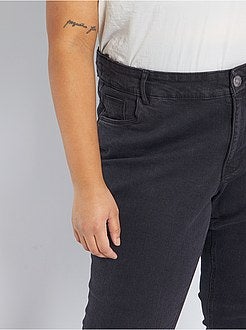Jean regular en denim stretch longueur 82 cm - Kiabi