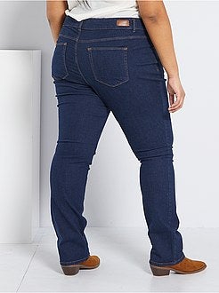 Jean regular en denim stretch longueur 82 cm - Kiabi