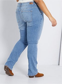 Jean regular en denim stretch longueur 82 cm - Kiabi