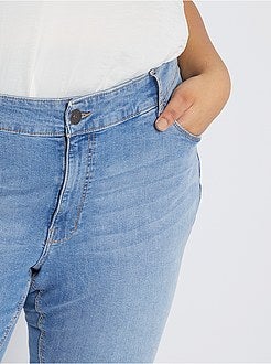 Jean regular en denim stretch longueur 82 cm - Kiabi