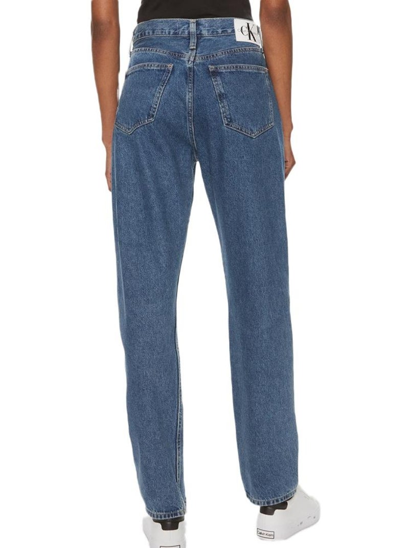Jean regular femme calvin klein Bleu - Kiabi