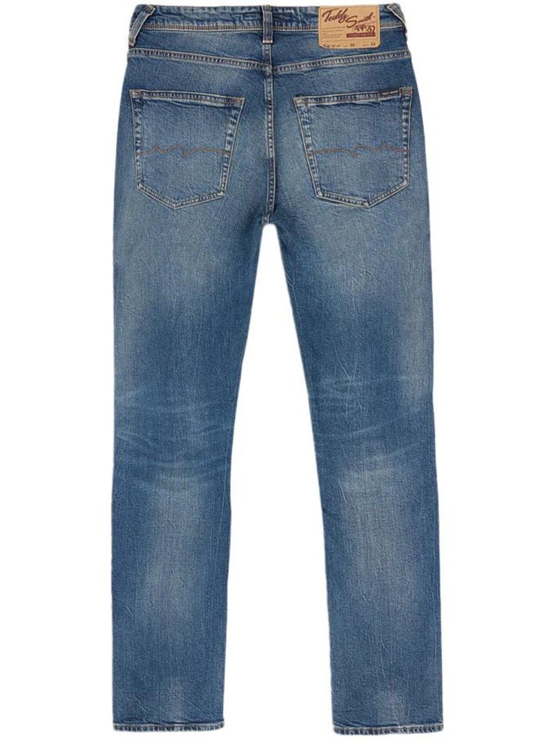 Jean Regular Homme Teddy Smith Bleu jean - Kiabi