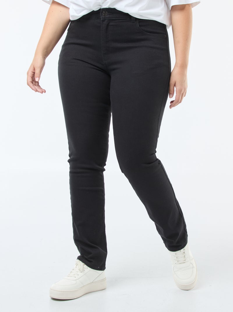 Jean regular L34 Noir - Kiabi