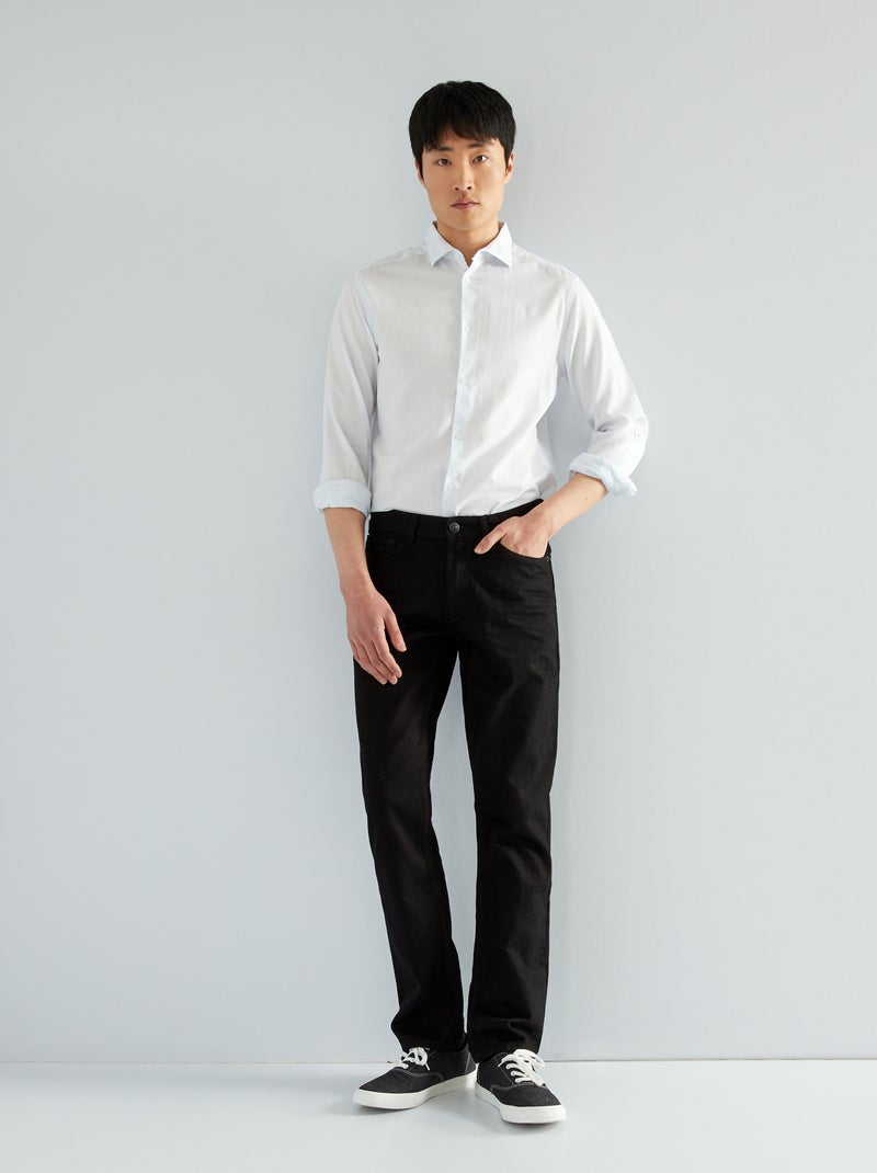 Jean regular L34 Noir - Kiabi