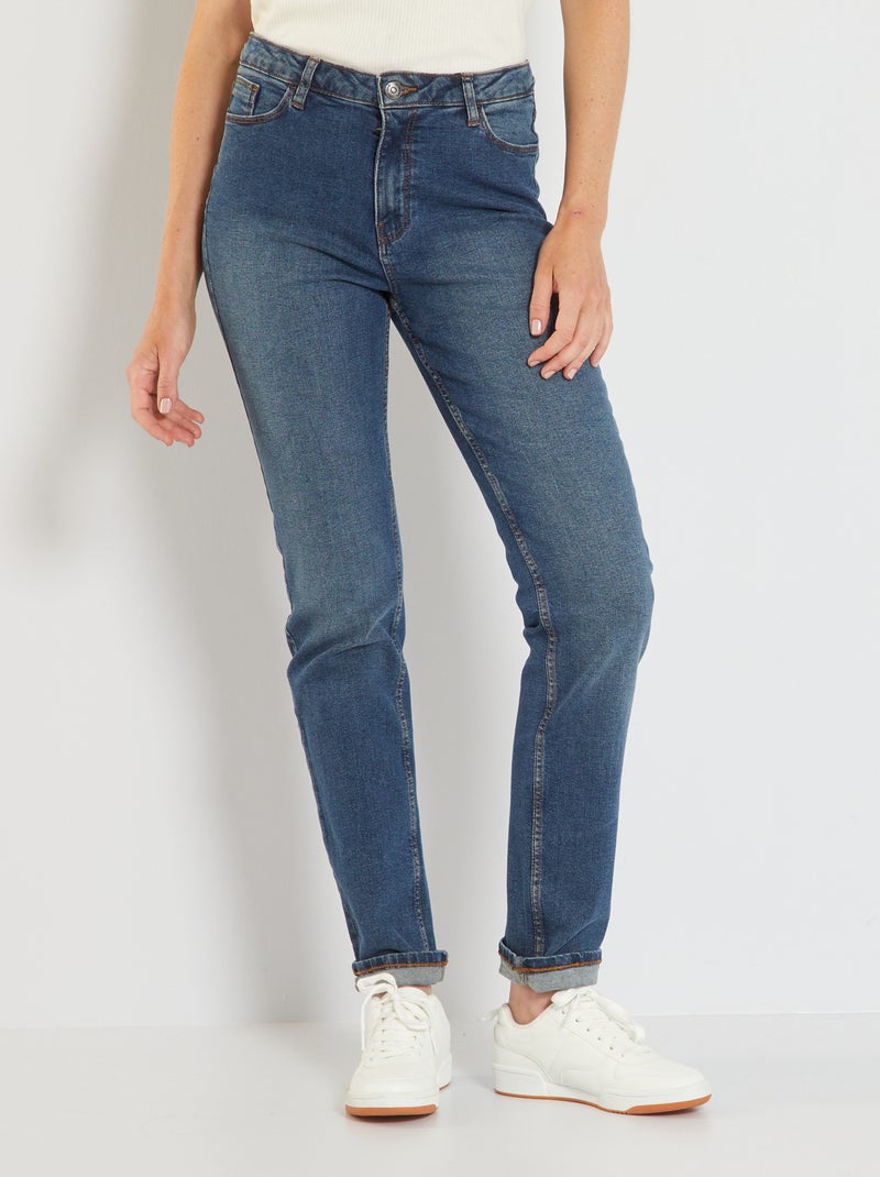 Jean regular longueur US34 Stone - Kiabi