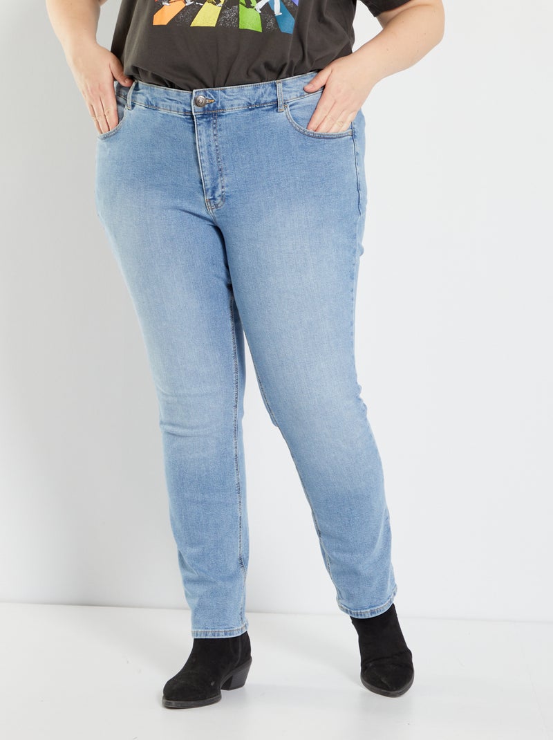 Jean regular stretch - 30L Bleu stone - Kiabi
