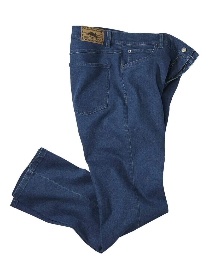 Jean Regular Stretch  - ATLAS FOR MEN Bleu - Kiabi