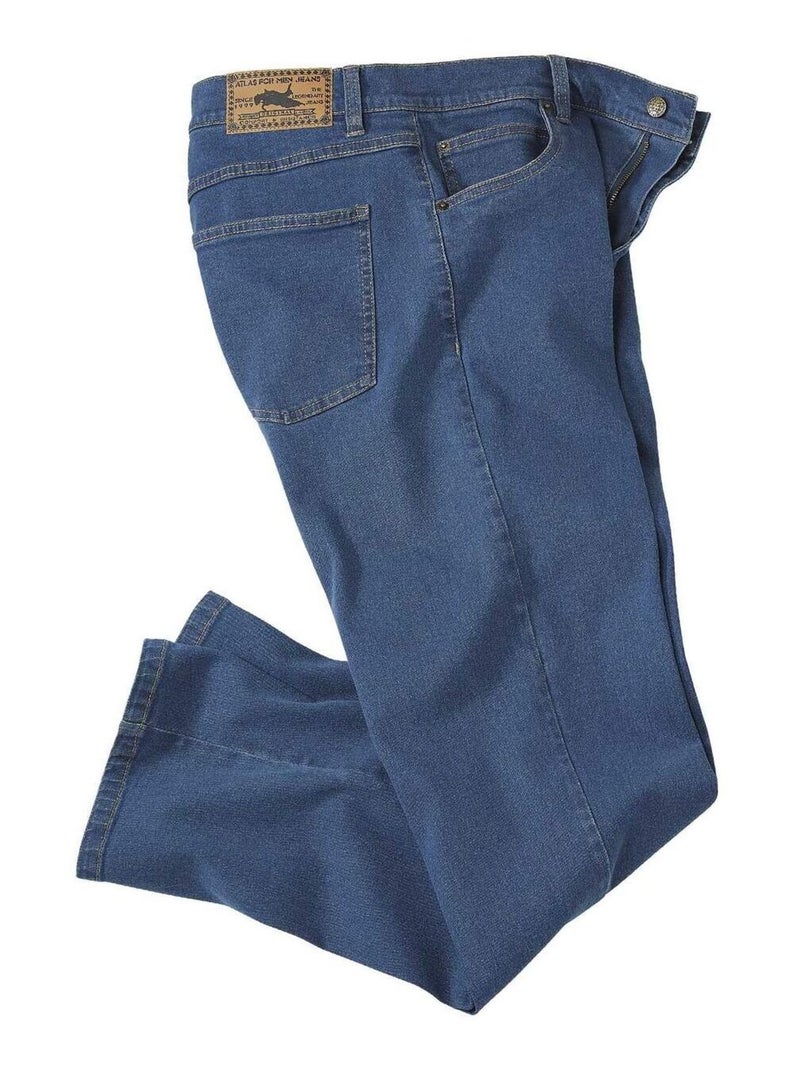 Jean Regular Stretch  - ATLAS FOR MEN Bleu - Kiabi