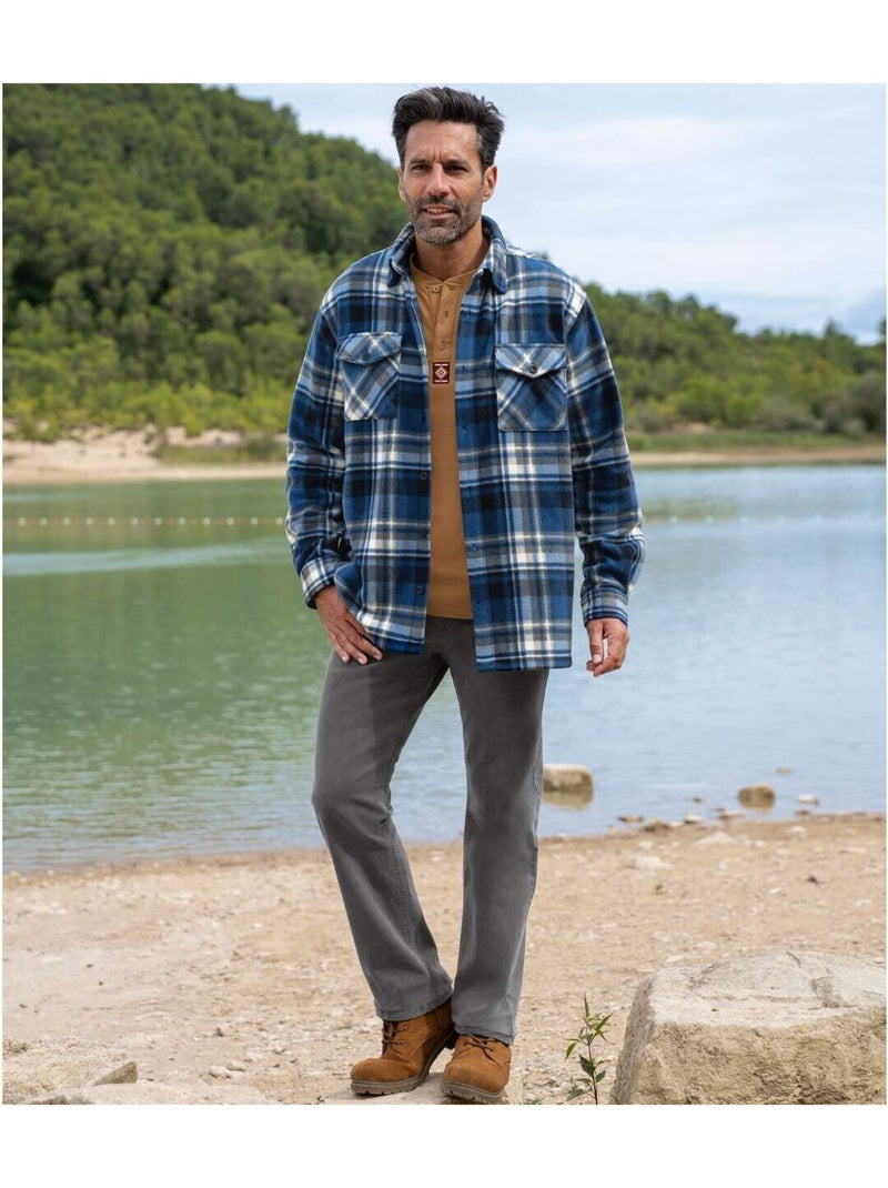 Jean Regular Stretch - ATLAS FOR MEN Gris - Kiabi