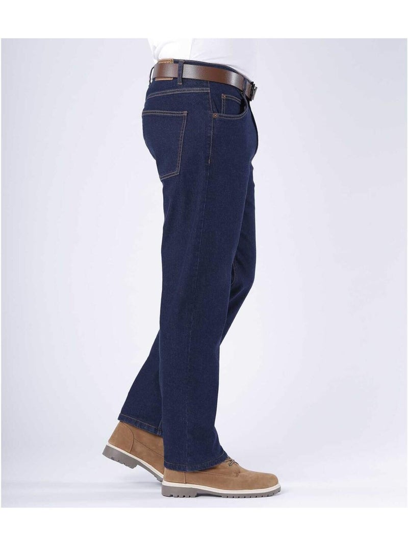 Jean regular stretch confort  - atlas for men Bleu foncé - Kiabi