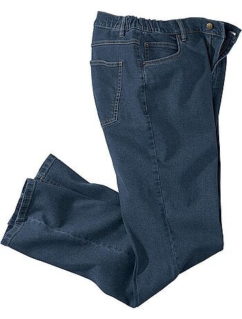 Jean coupe droite taille semi-elastiquée - atlas for men