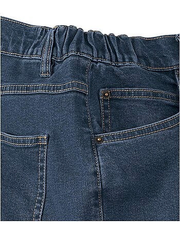 Jean coupe droite taille semi-elastiquée - atlas for men