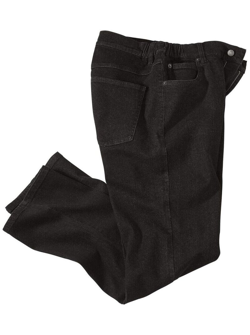 Jean Regular Stretch Confort - ATLAS FOR MEN Noir - Kiabi