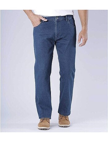 Jean Regular Stretch Confort Taille Semi-Elastiqué - ATLAS FOR MEN